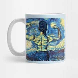 Lady Fighter Van Gogh Style Mug